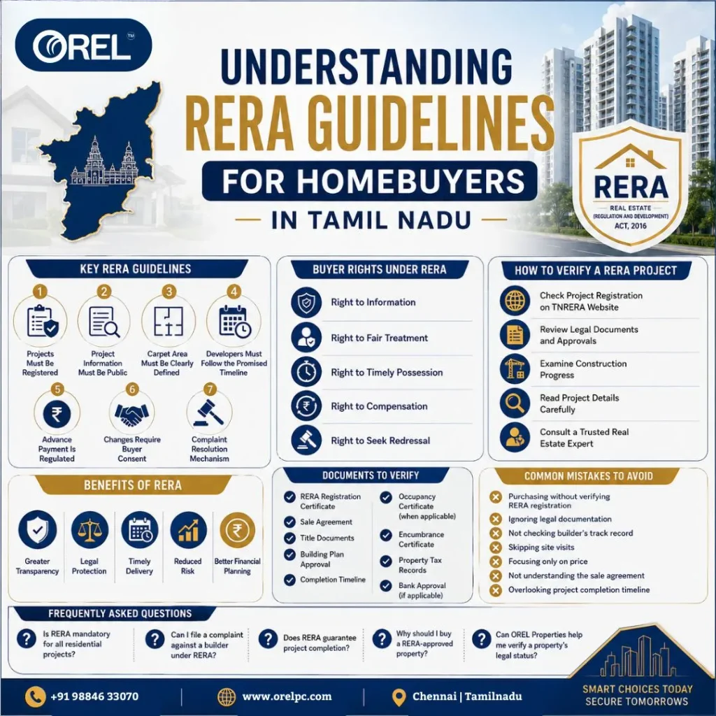 Understanding RERA Guidelines for Homebuyers in Tamil Nadu