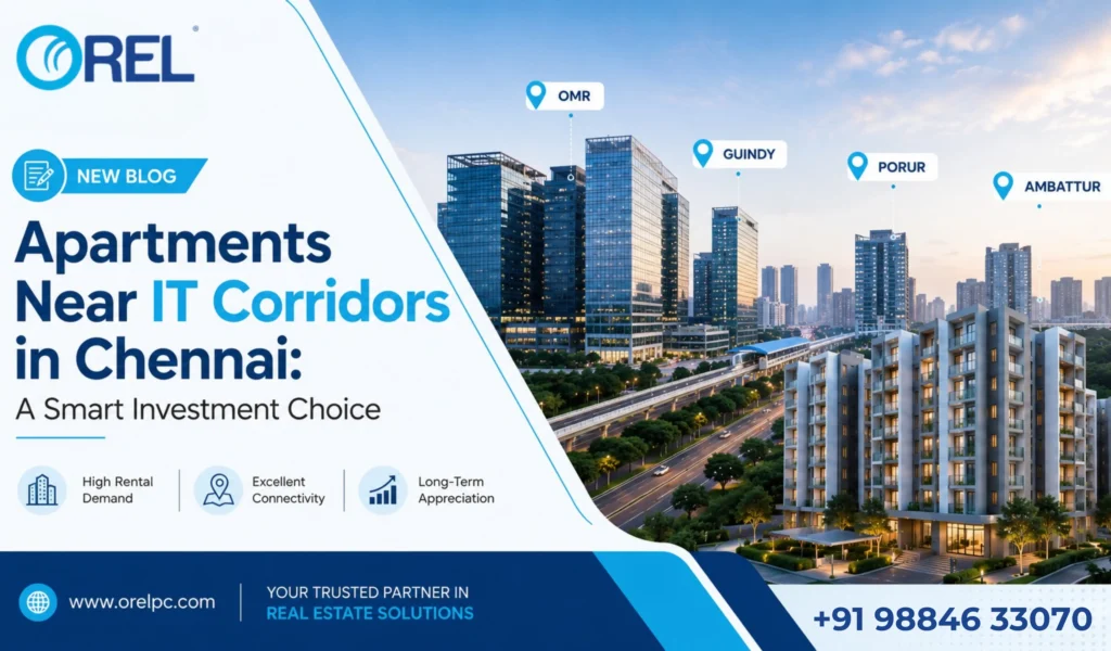 Why Apartments Near Chennai's IT Corridors